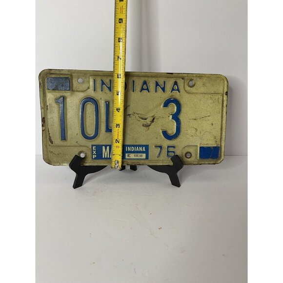 indiana vintage licence plate -76- - Picture 4 of 4